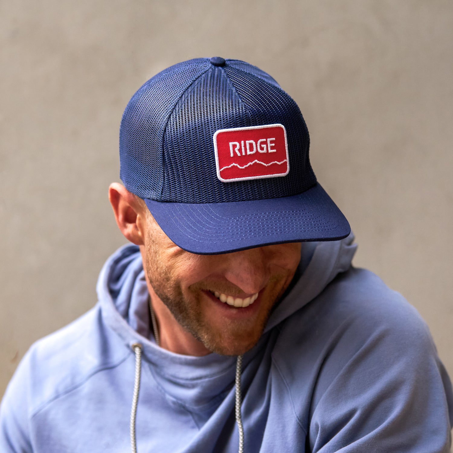 Ridge Mesh Snapback - Alpine Navy - Image 8