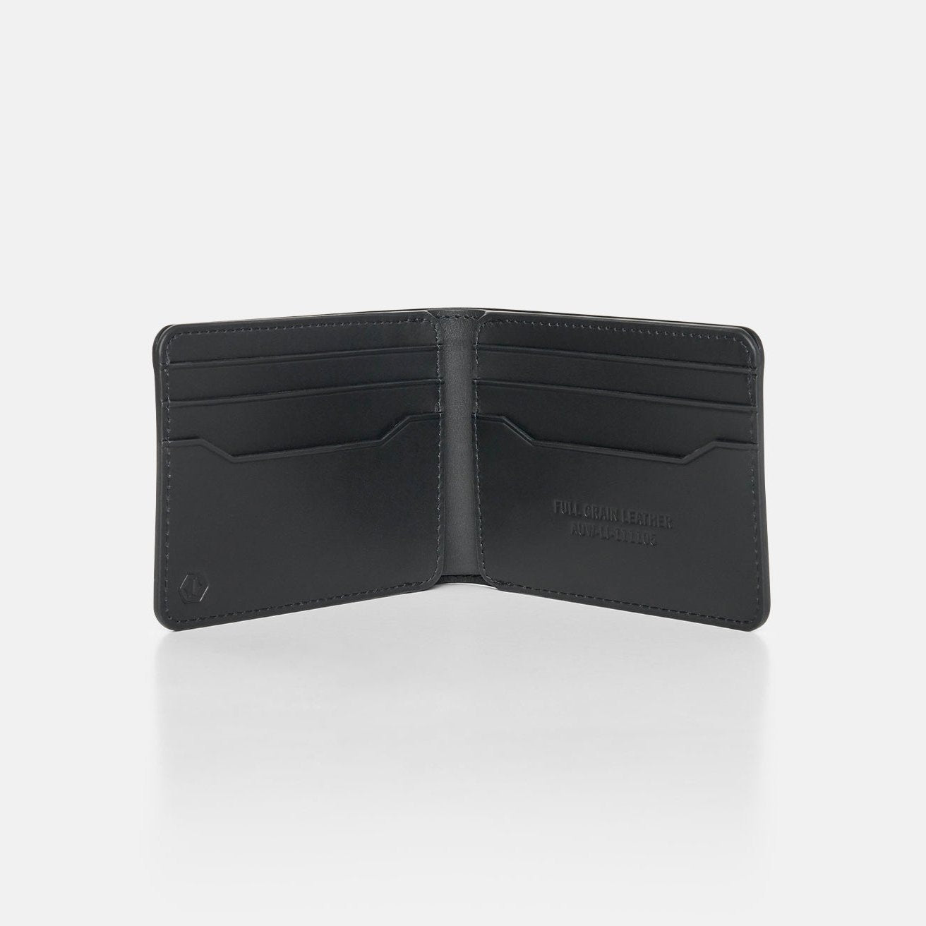 Daily Driver Kit - Billfold - Midnight Black Leather - Image 4