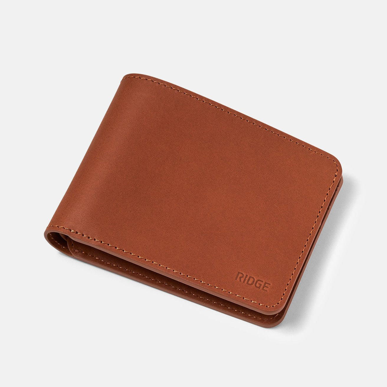 Daily Driver Kit - Billfold - Tobacco Brown Leather - Image 3