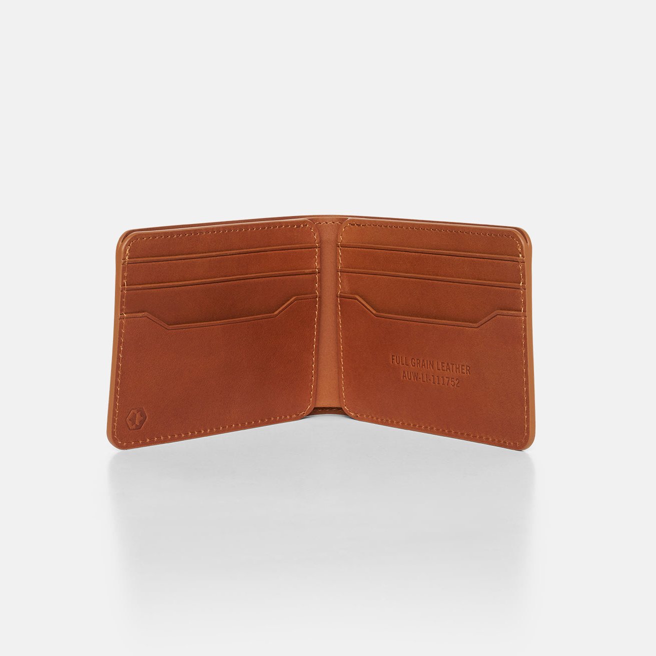 Daily Driver Kit - Billfold - Tobacco Brown Leather - Image 4