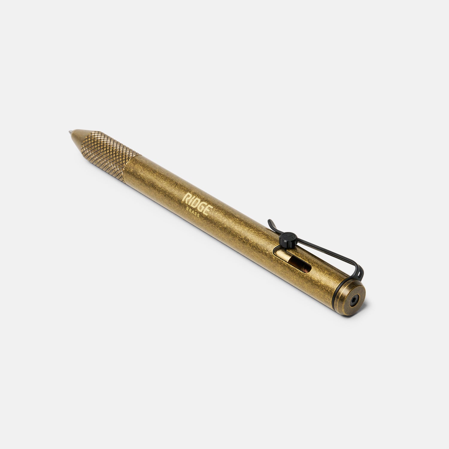 Ridge Bolt Action Pen - Brass - Image 4
