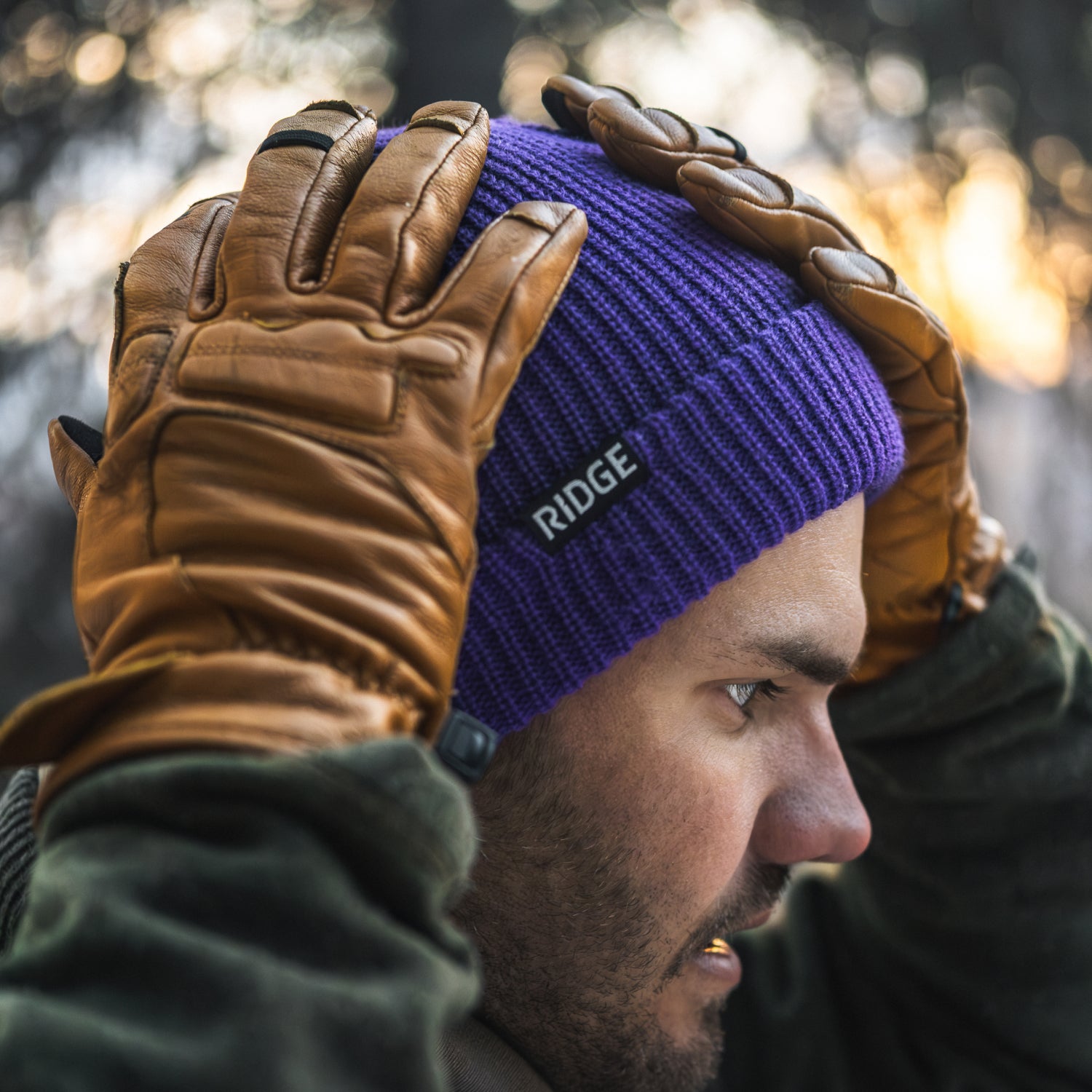 Classic Cuffed Beanie - Alaska Twilight - Image 4