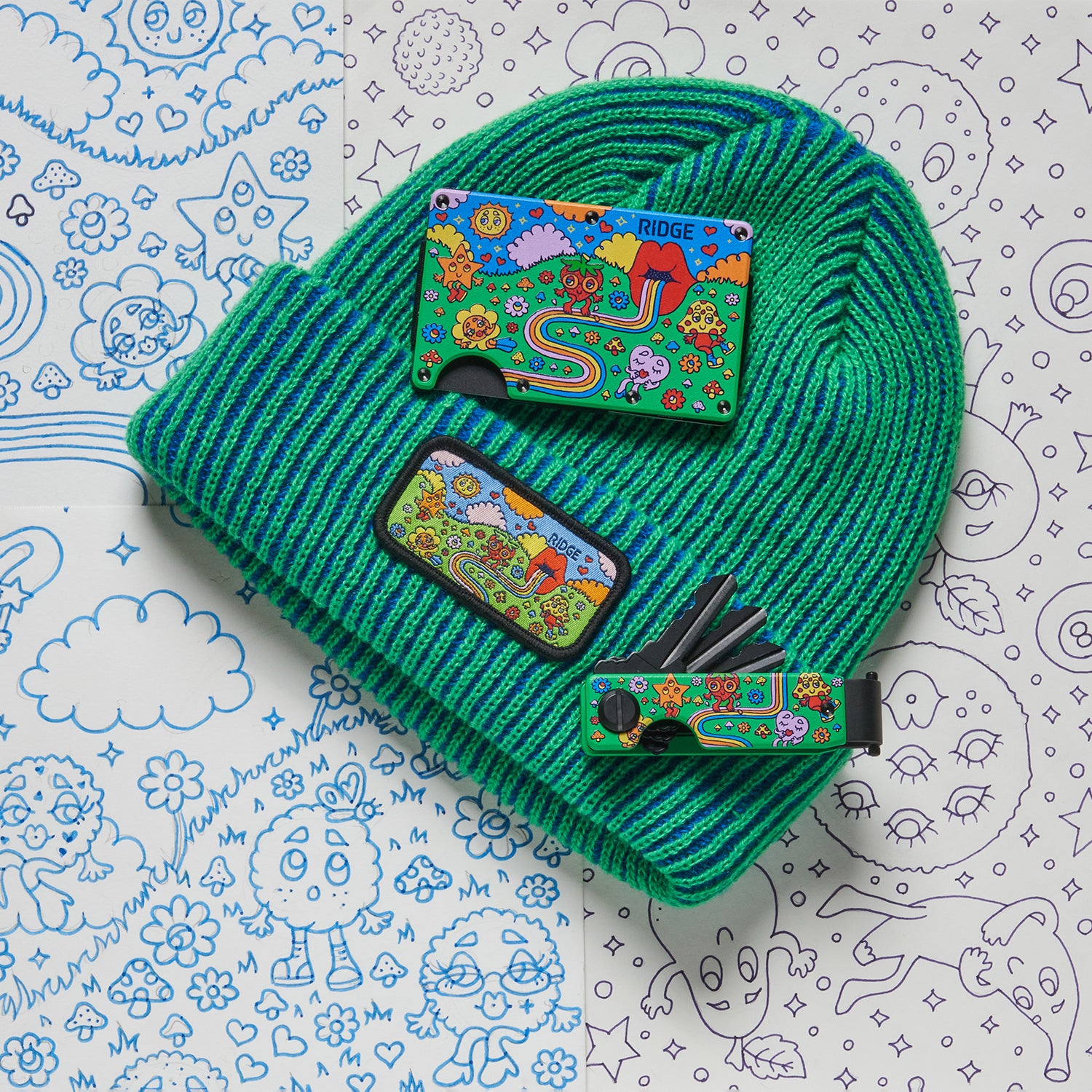 Classic Cuff Beanie - Claire Morales - Happy Daze - Image 4
