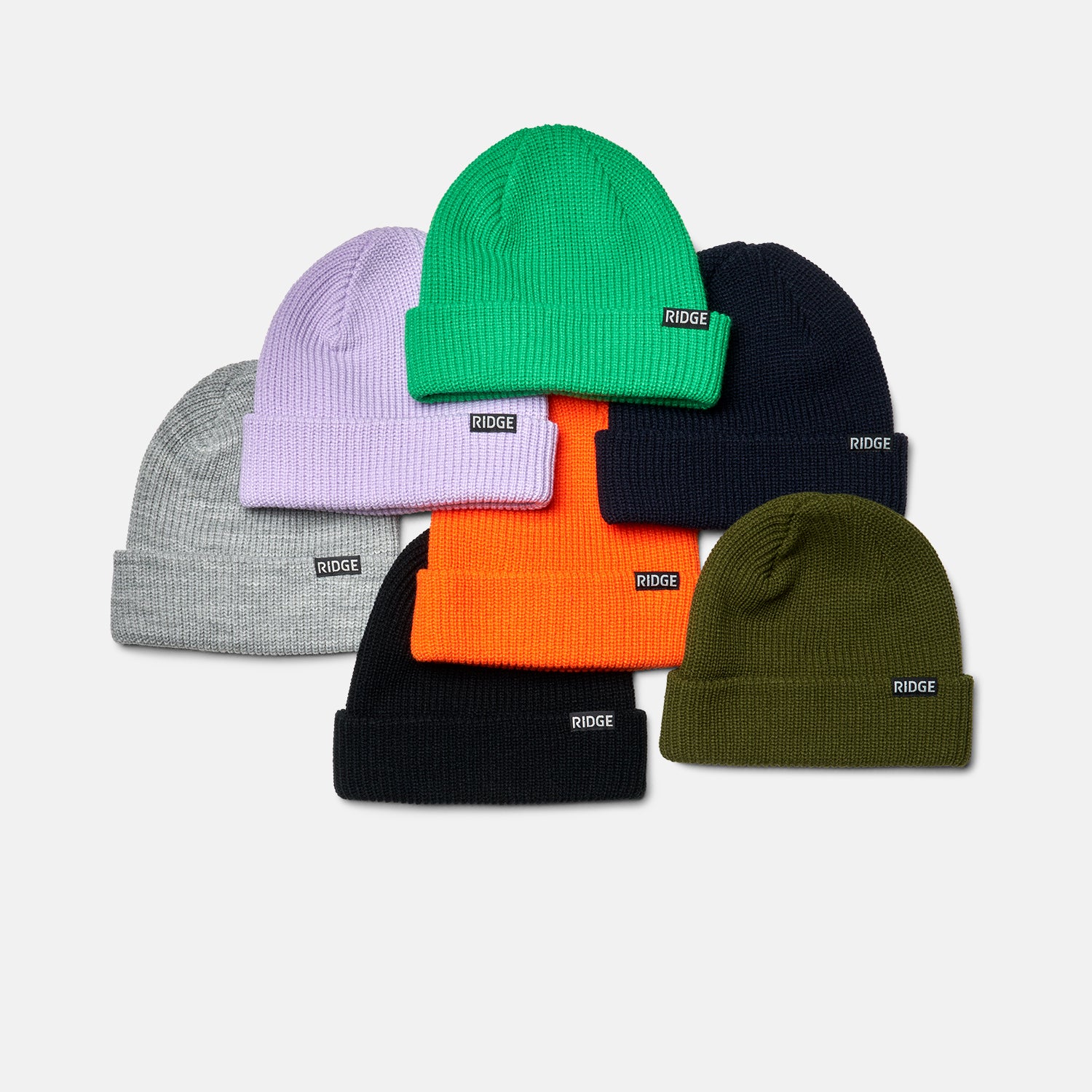 Ridge Classic Cuffed Beanie - Voodoo Green - Image 7
