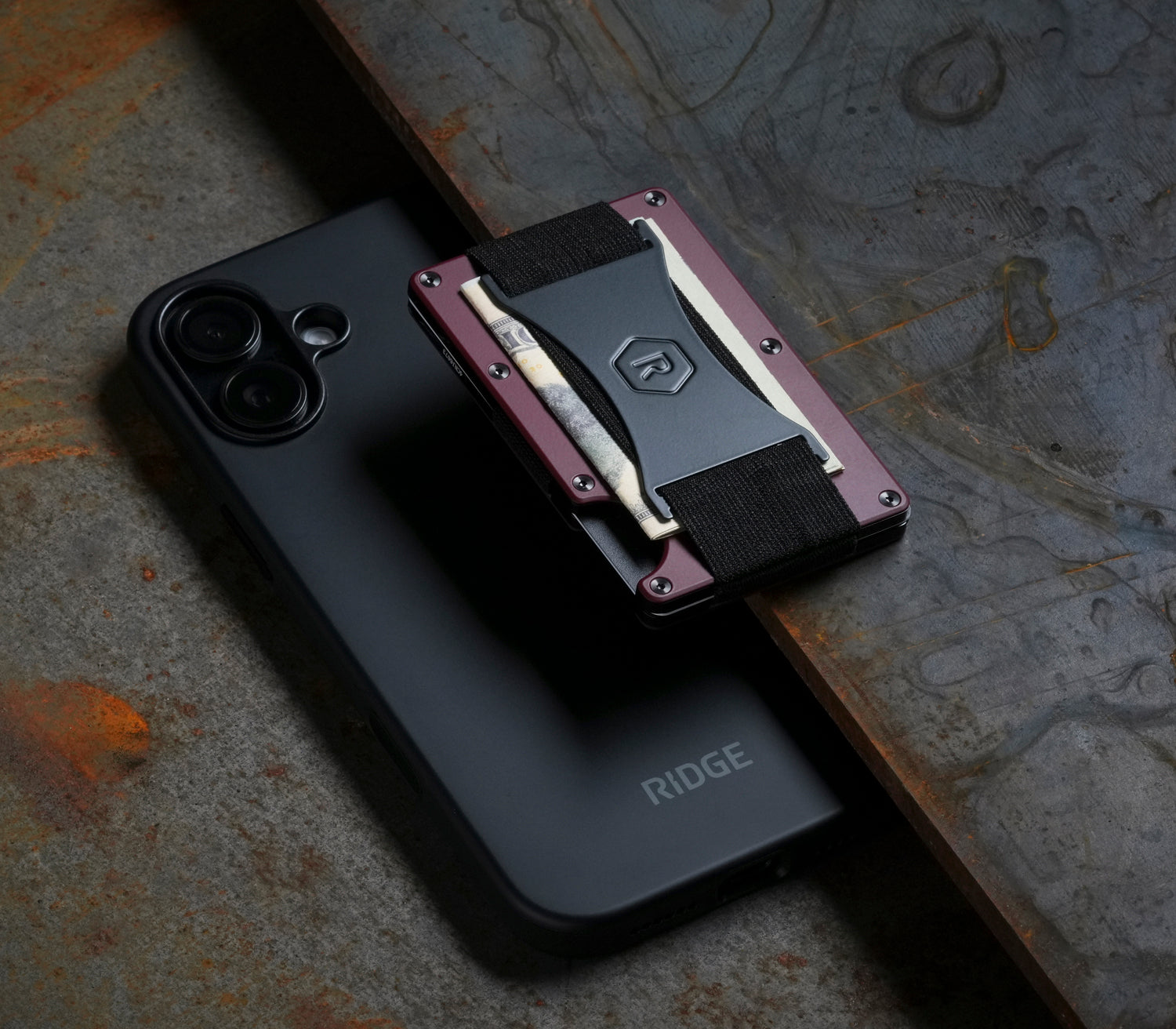 Ridge Wallet for MagSafe - Oxblood - Image 6