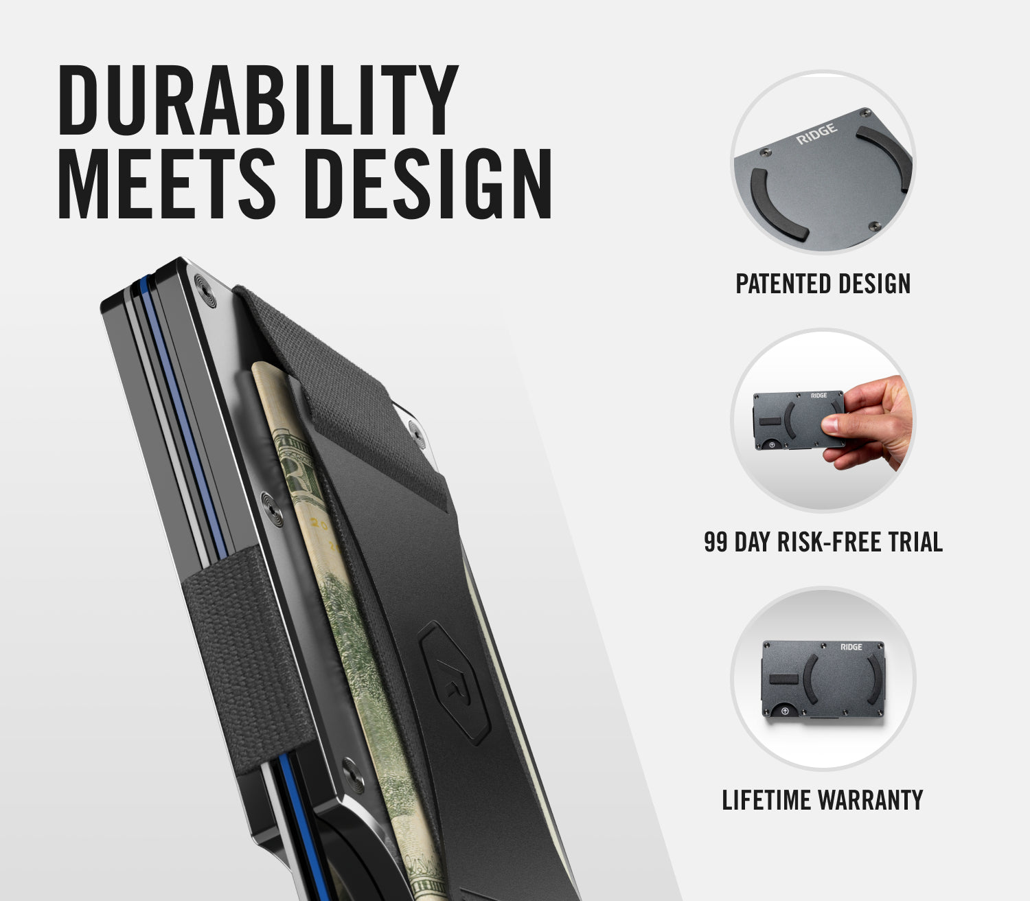 Ridge Wallet for MagSafe - Burnt Titanium - Image 11