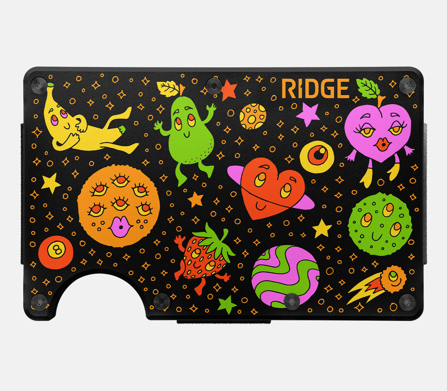 Ridge Wallet - Claire Morales - Space Fruit - Image 2