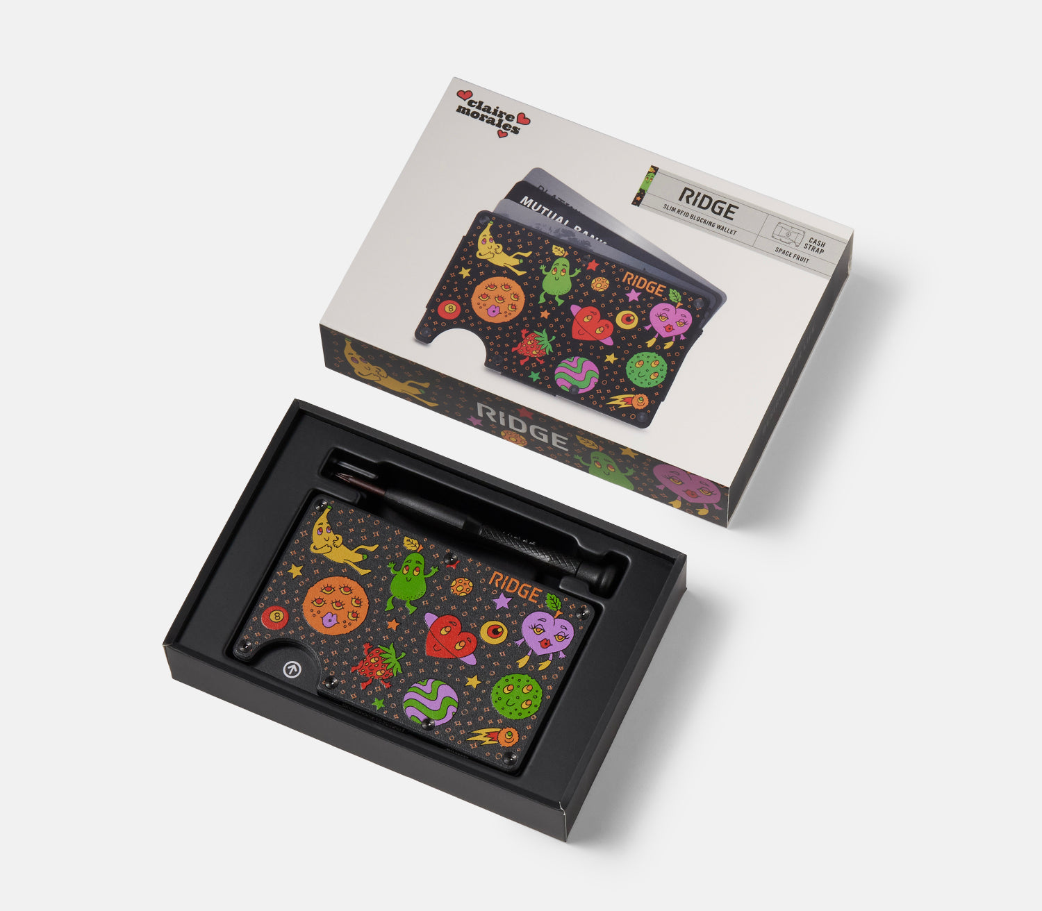 Ridge Wallet - Claire Morales - Space Fruit - Image 13