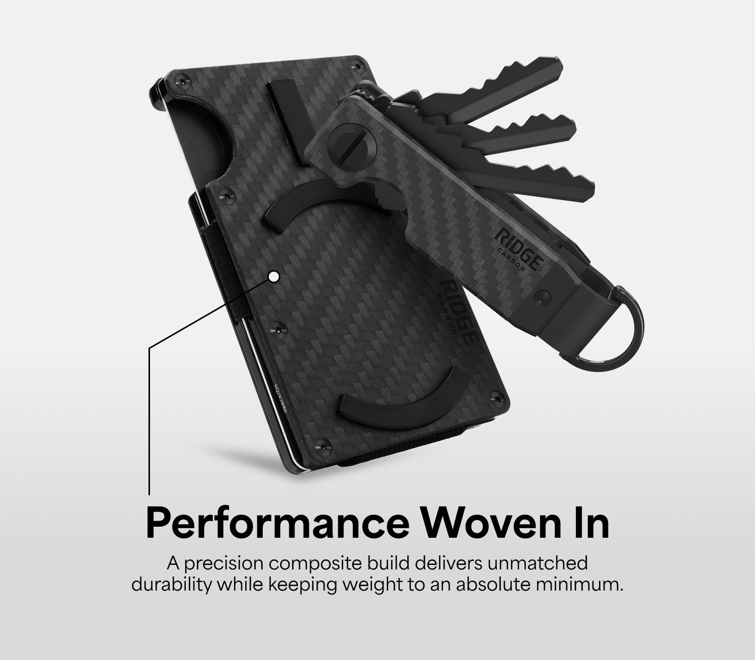 Ridge Wallet For MagSafe - Matte Black - Image 6