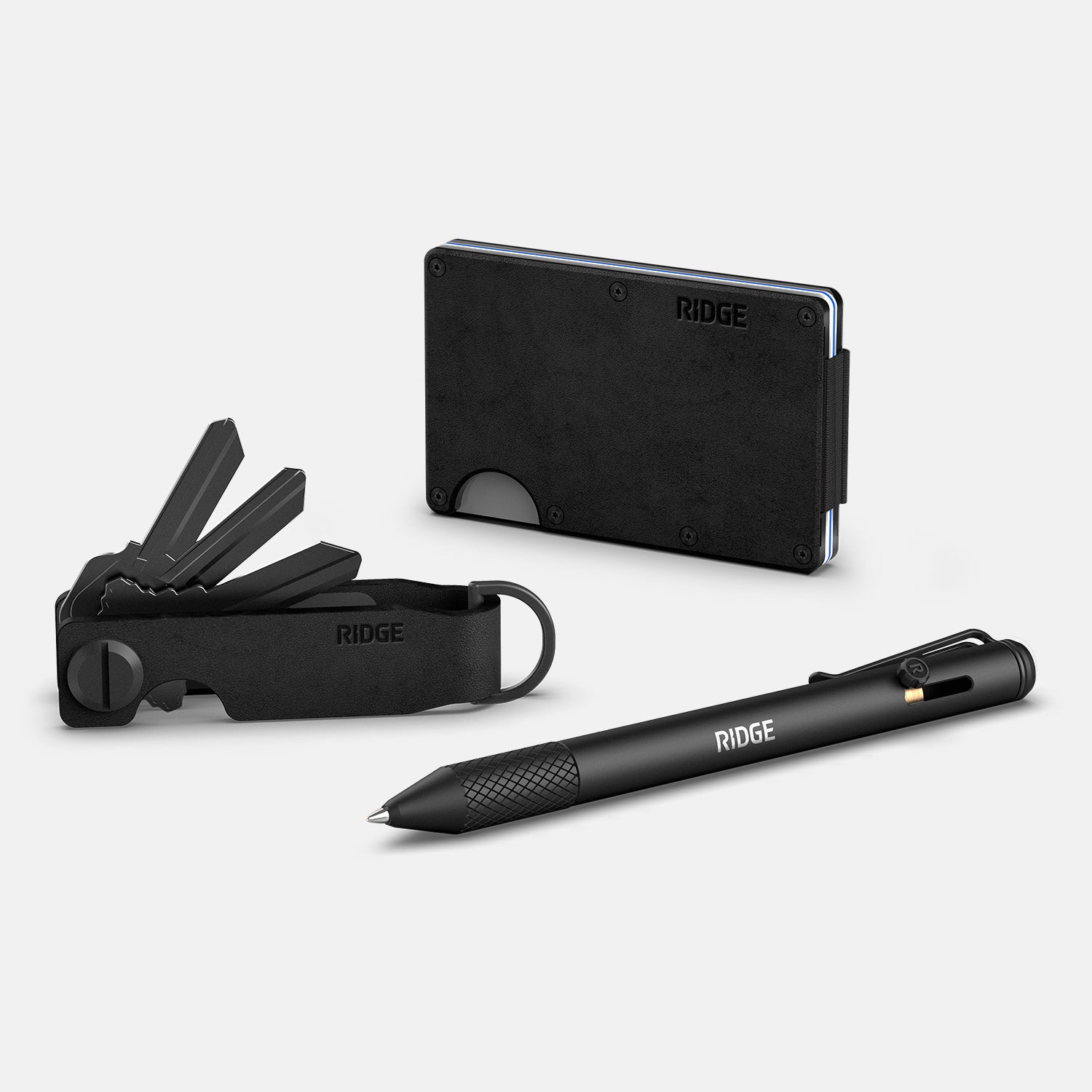 Daily Writer Kit - Midnight Black Leather - Image 2