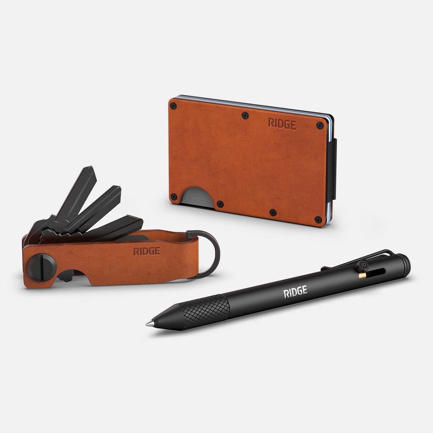 Daily Writer Kit - Tobacco Brown Leather - Image 2