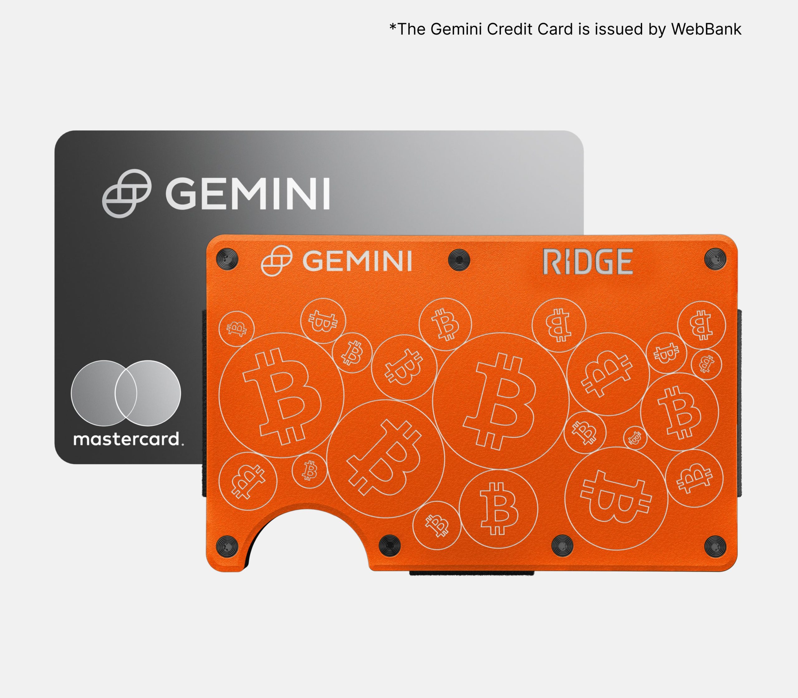 Ridge Wallet - Gemini BTC - Orange - Image 3