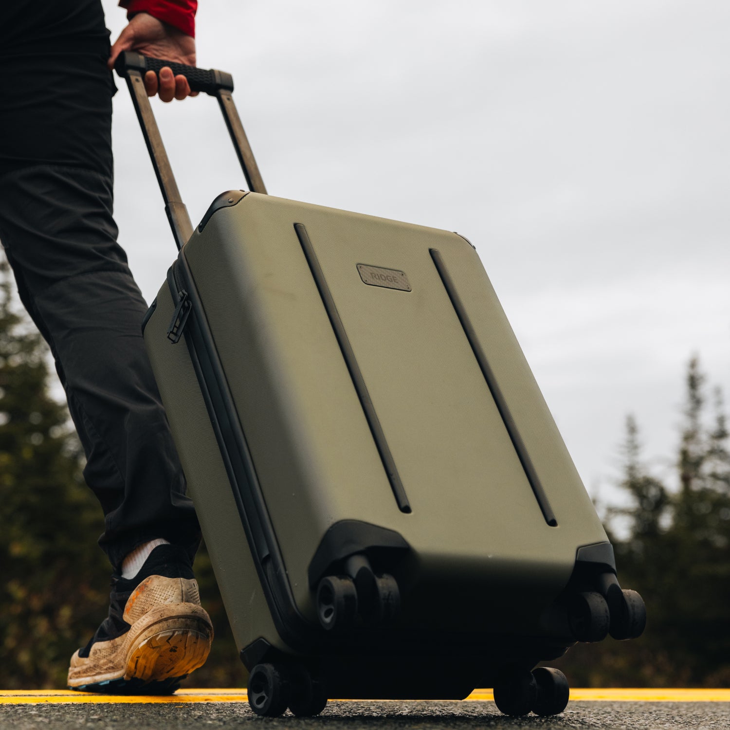 Ridge Carry-On Matte Olive - Image 14