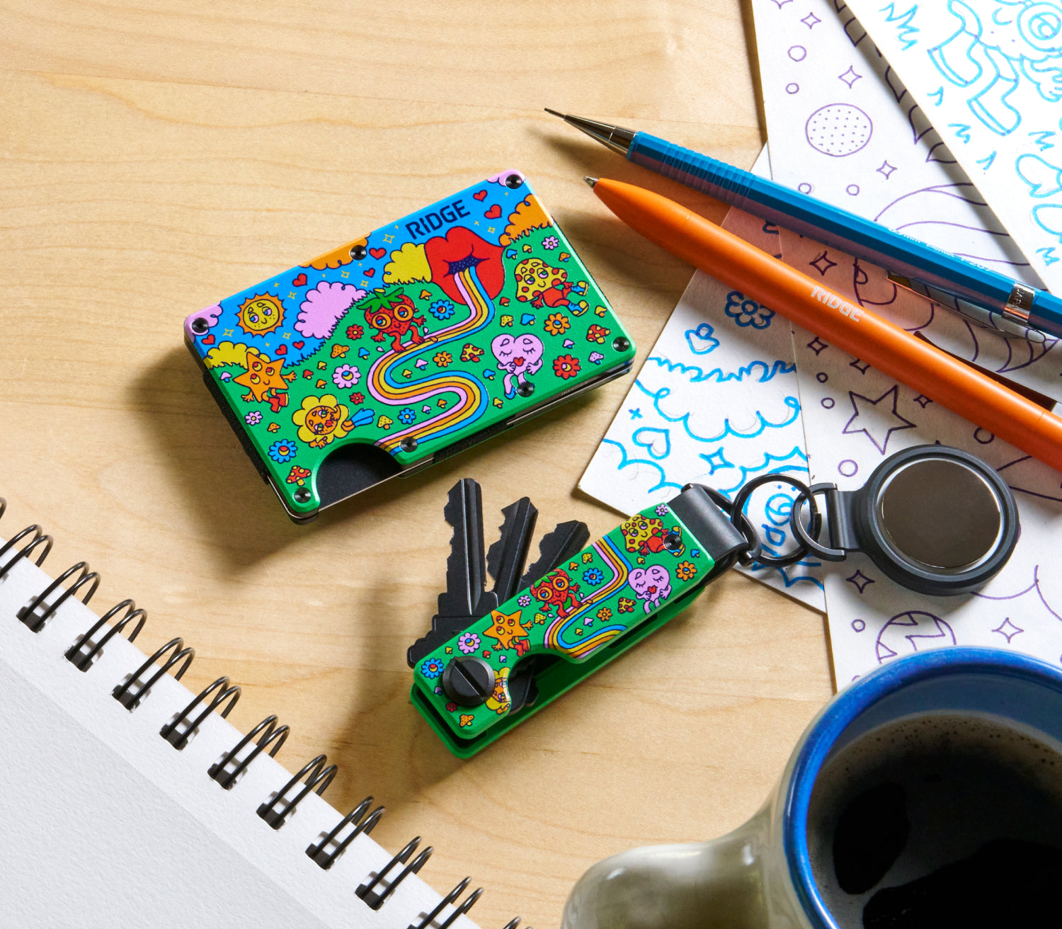 Ridge Wallet - Claire Morales - Happy Daze - Image 8