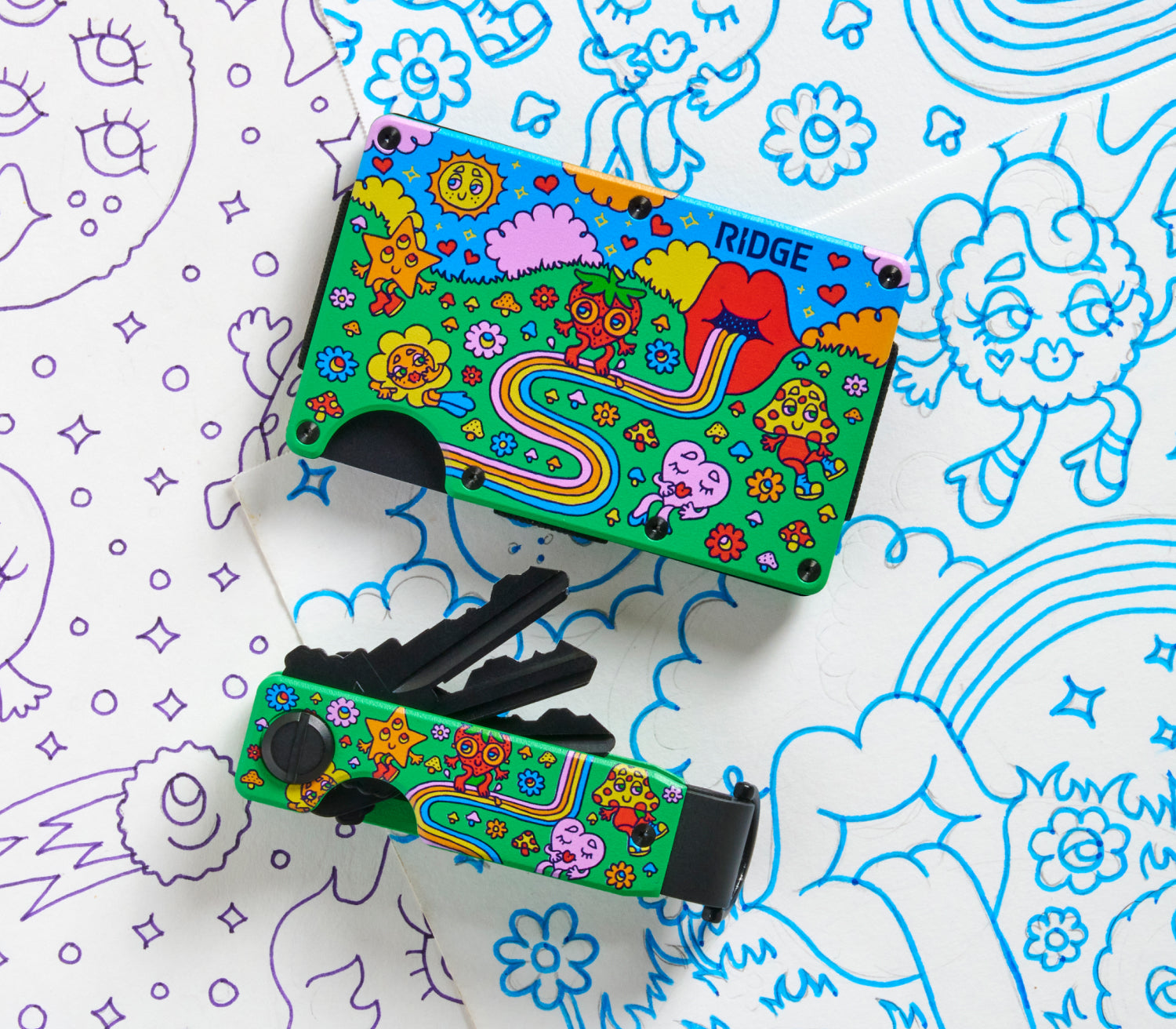 Ridge Wallet - Claire Morales - Happy Daze - Image 11