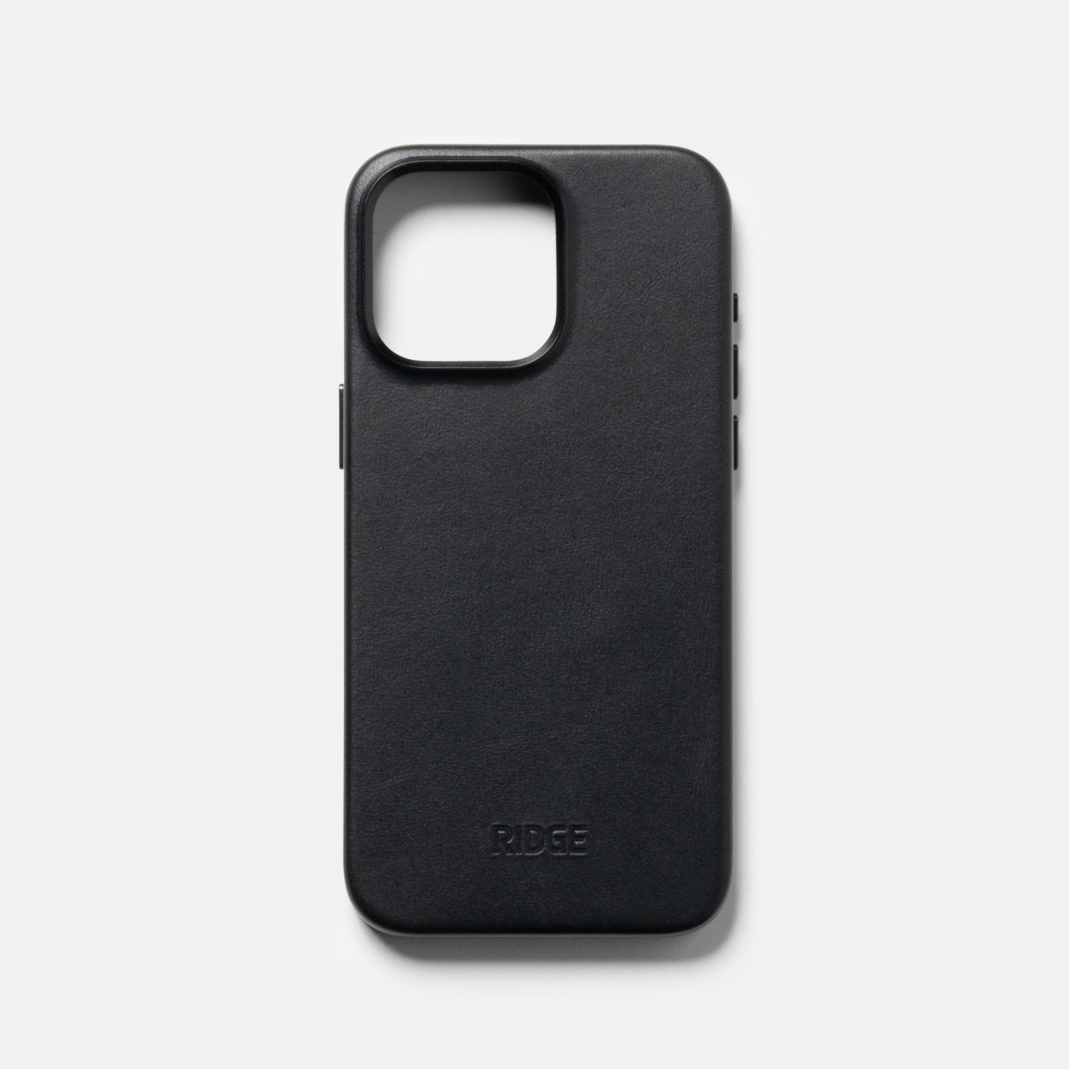 Ridge Phone Case - Midnight Black Leather - iPhone 15 Pro Max - Image 8