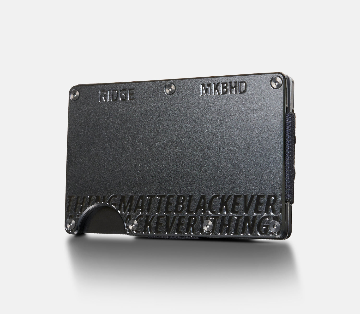 Ridge Wallet - MatteBlackEverything - Image 3