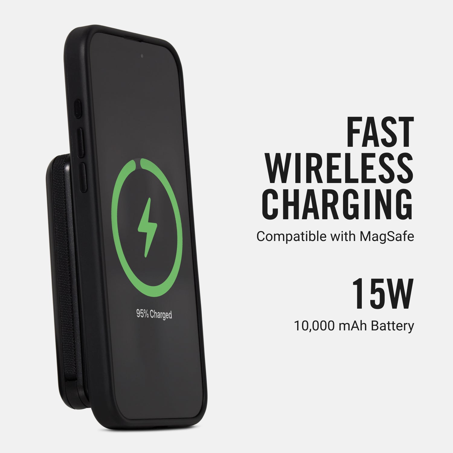 Everyday Charging Kit - iPhone 16 Pro Max - Midnight Black Leather - Image 4