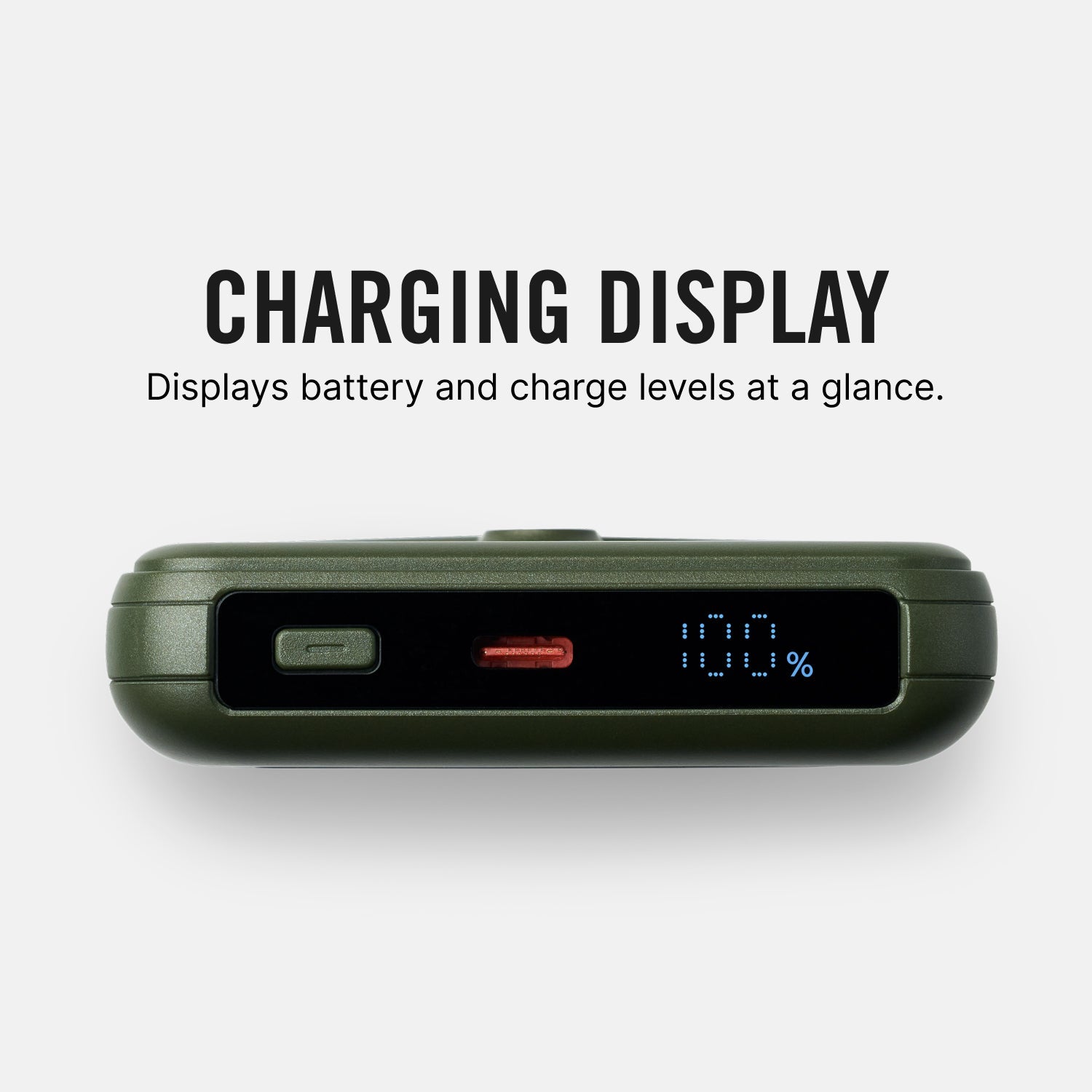 Everyday Charging Kit - iPhone 16 Plus - Matte Olive - Image 8