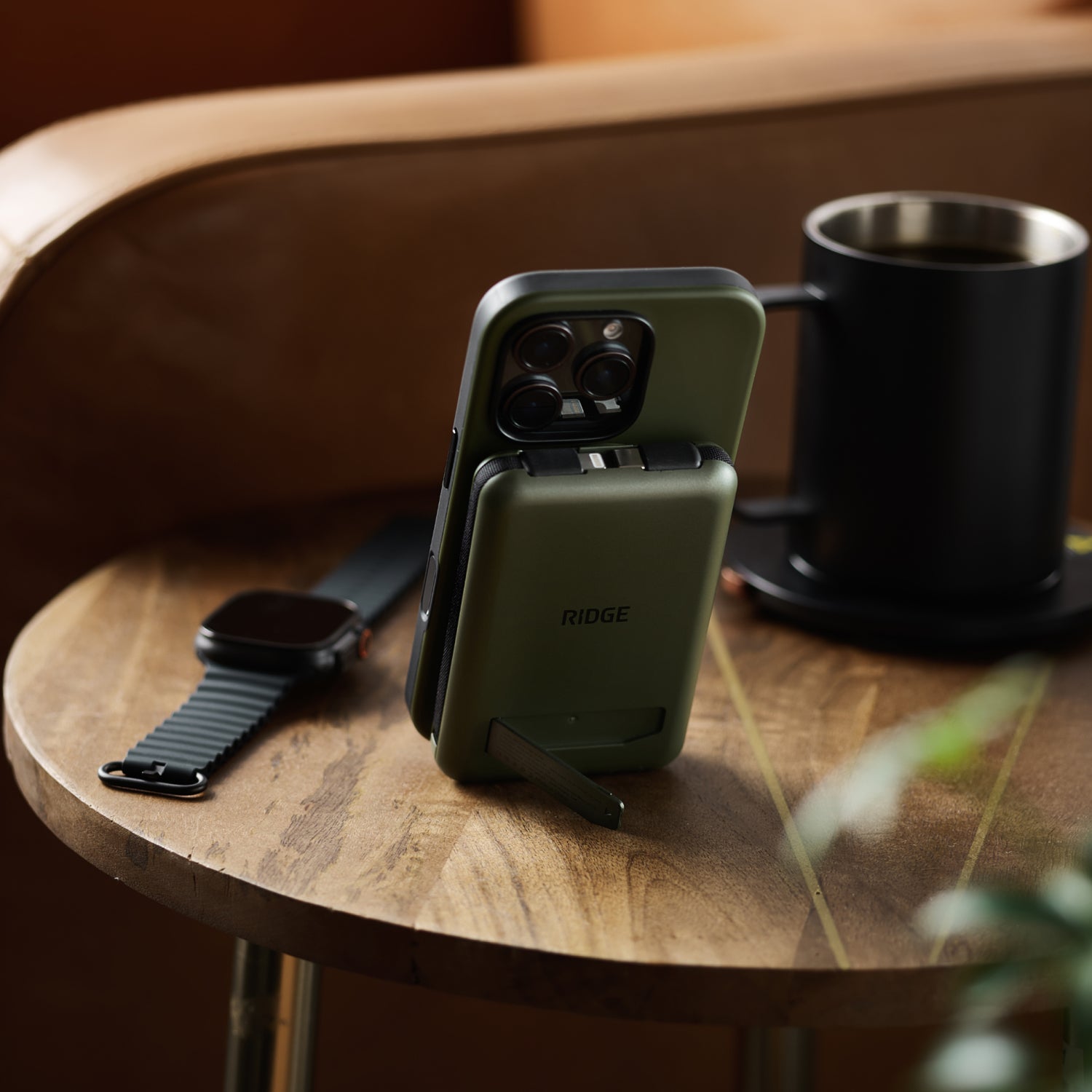 Everyday Charging Kit - iPhone 16 - Matte Olive - Image 2