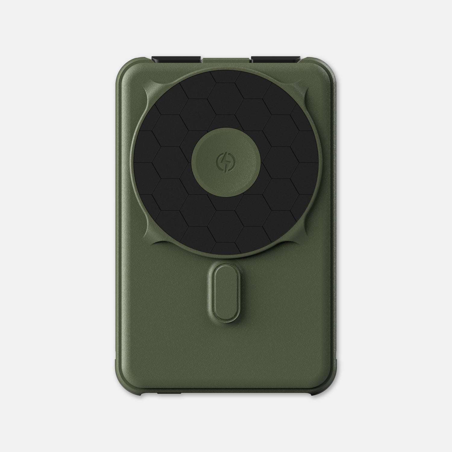 Ridge Power Bank - 10k mAh - Matte Olive - Image 2