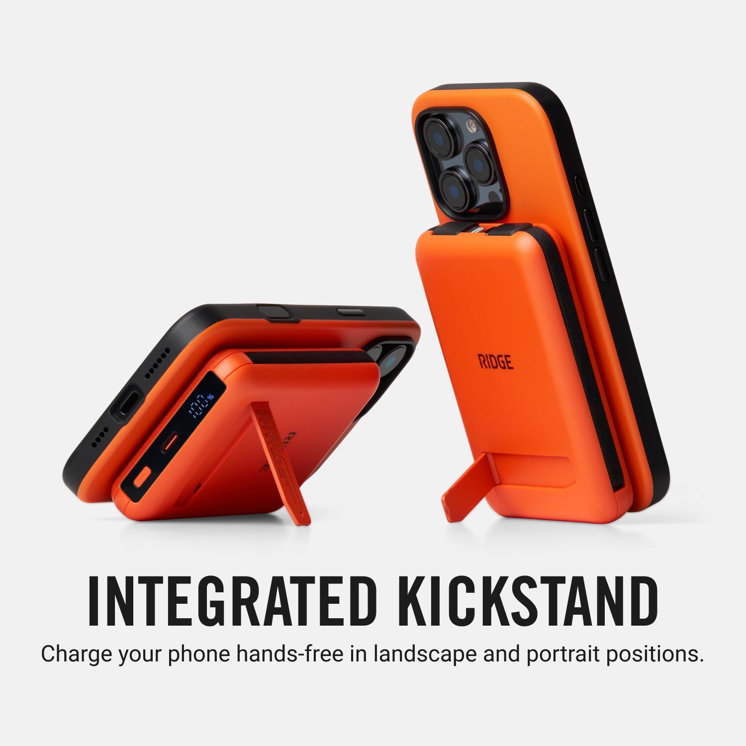 Everyday Charging Kit - iPhone 16 Pro - Basecamp Orange - Image 7