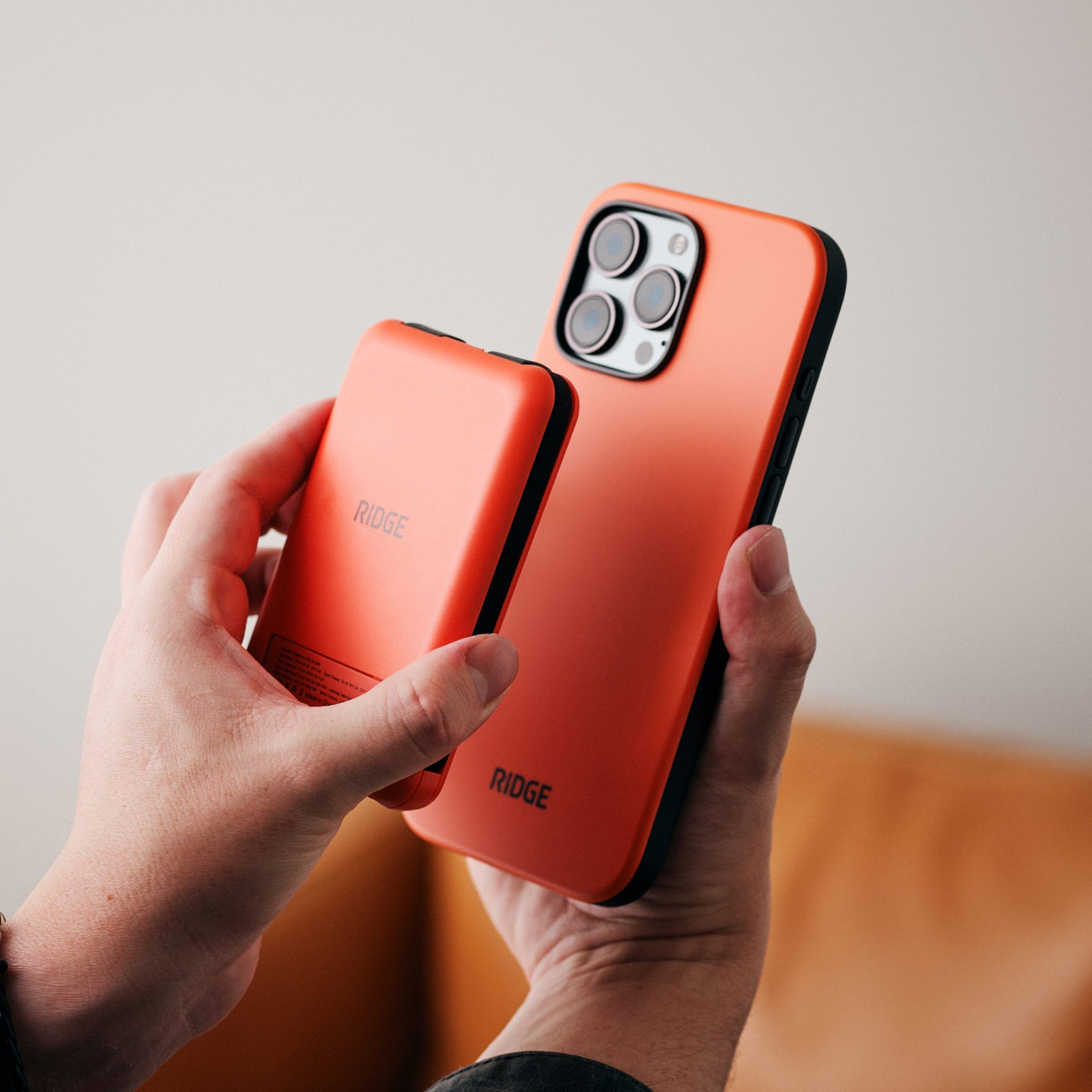 Everyday Charging Kit - iPhone 16 Pro Max - Basecamp Orange - Image 3