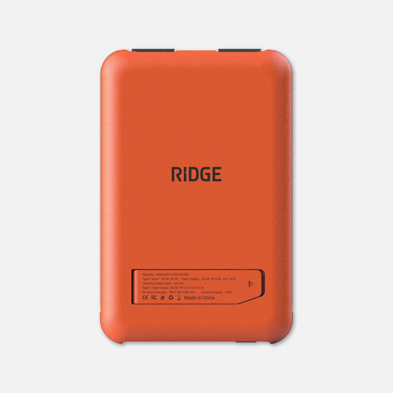 Ridge Power Bank - 10k mAh Bundle - Basecamp Orange - 3-Pack - Image 3