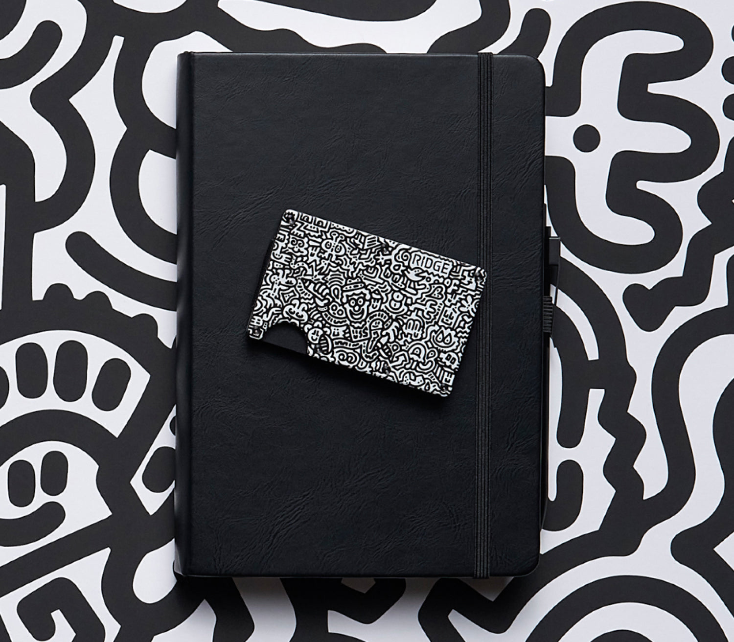 Ridge Wallet - Mr Doodle - Image 6