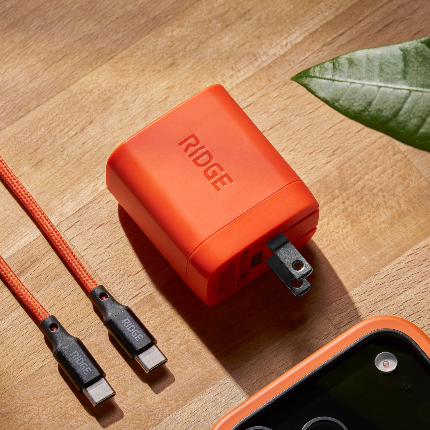 Wall Charger Set - 45W - Basecamp Orange - Image 5