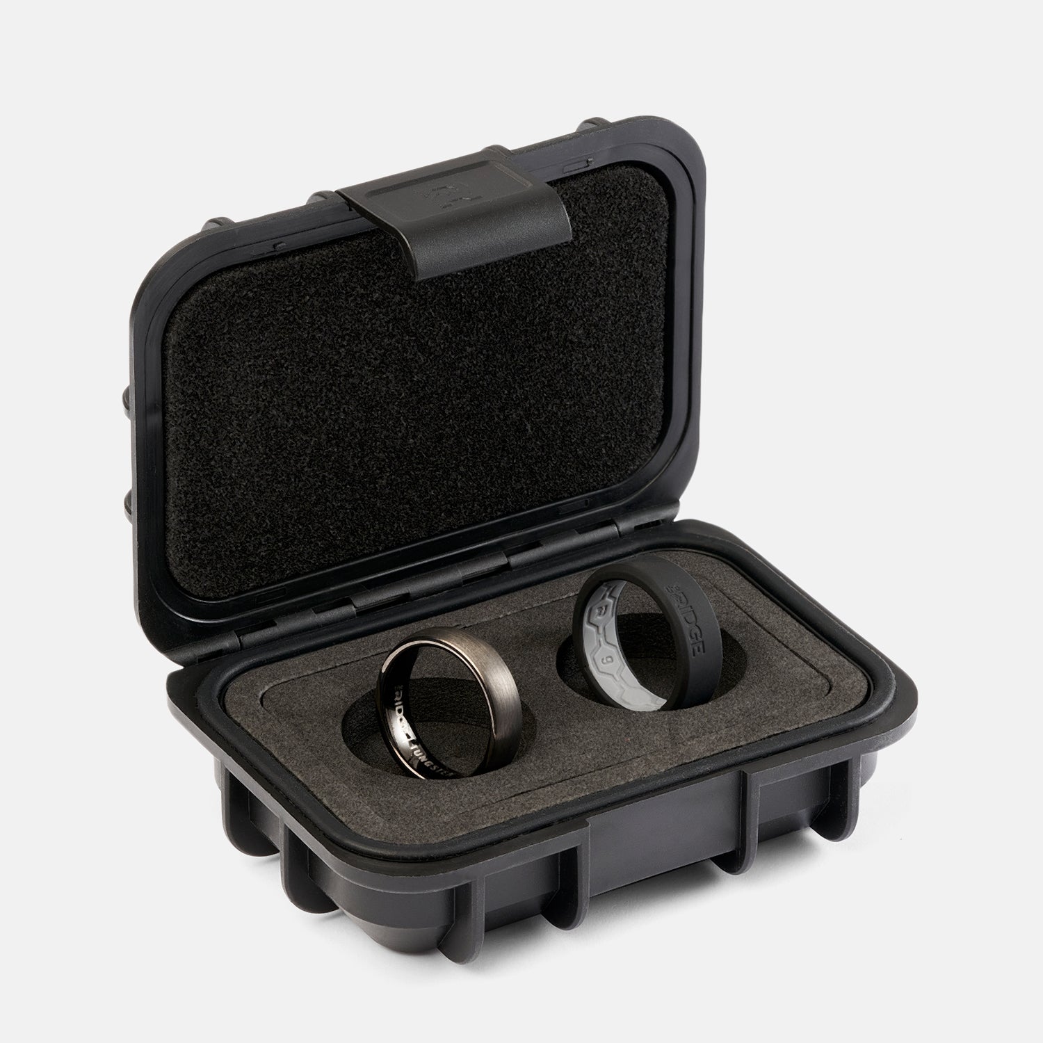 6mm Rounded Ring Set - Gunmetal - Image 2