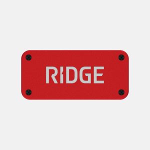 Personalized Logo Plate - Rodeo Red