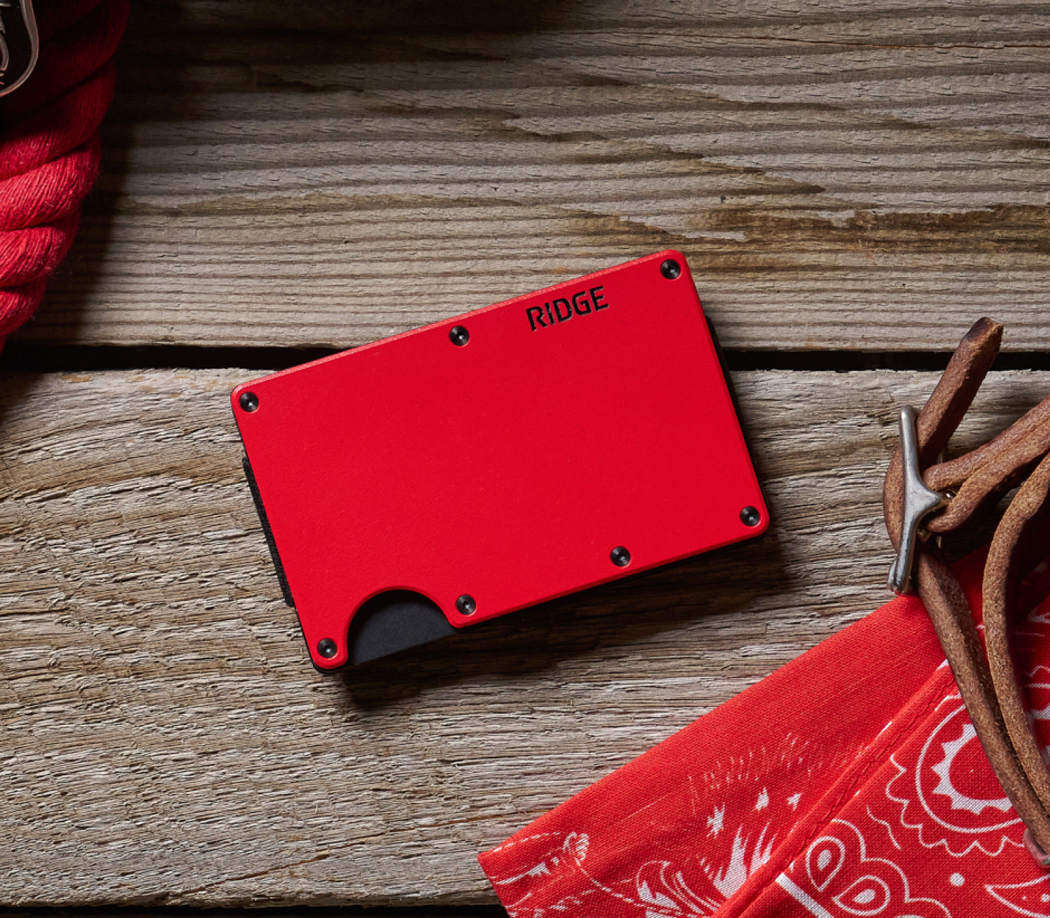 Ridge Wallet - Rodeo Red - Image 6