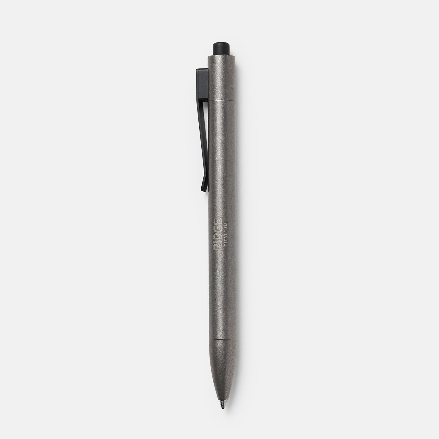 Ridge Click Pen - Stonewashed Titanium - Image 8