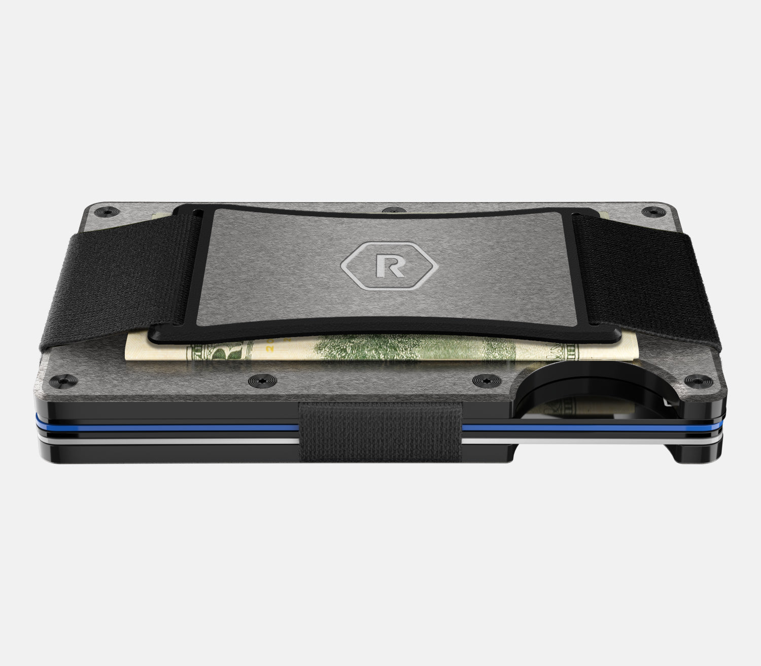 Ridge Wallet - Stonewashed Titanium - Image 4