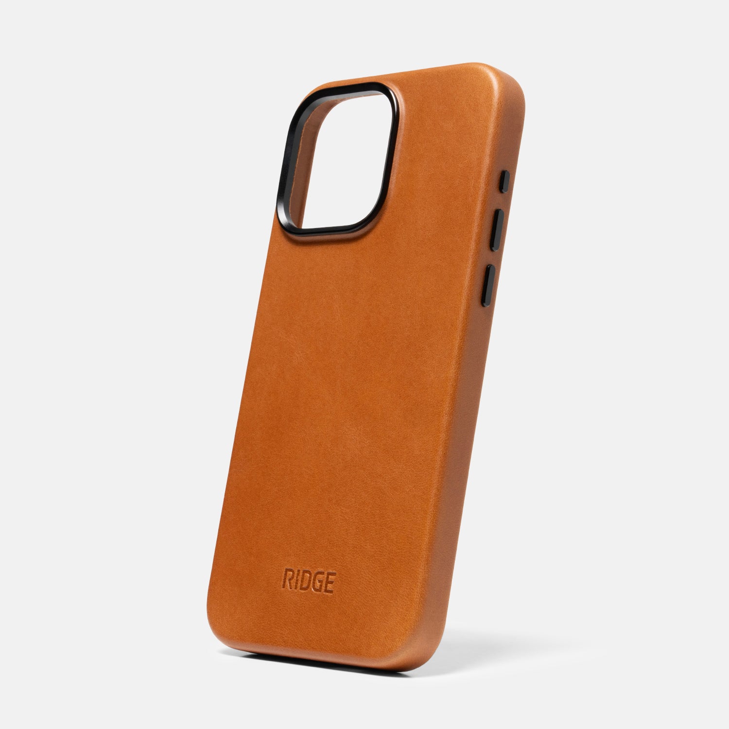 Ridge Phone Case - Tobacco Brown Leather - iPhone 15 Pro Max - Image 8
