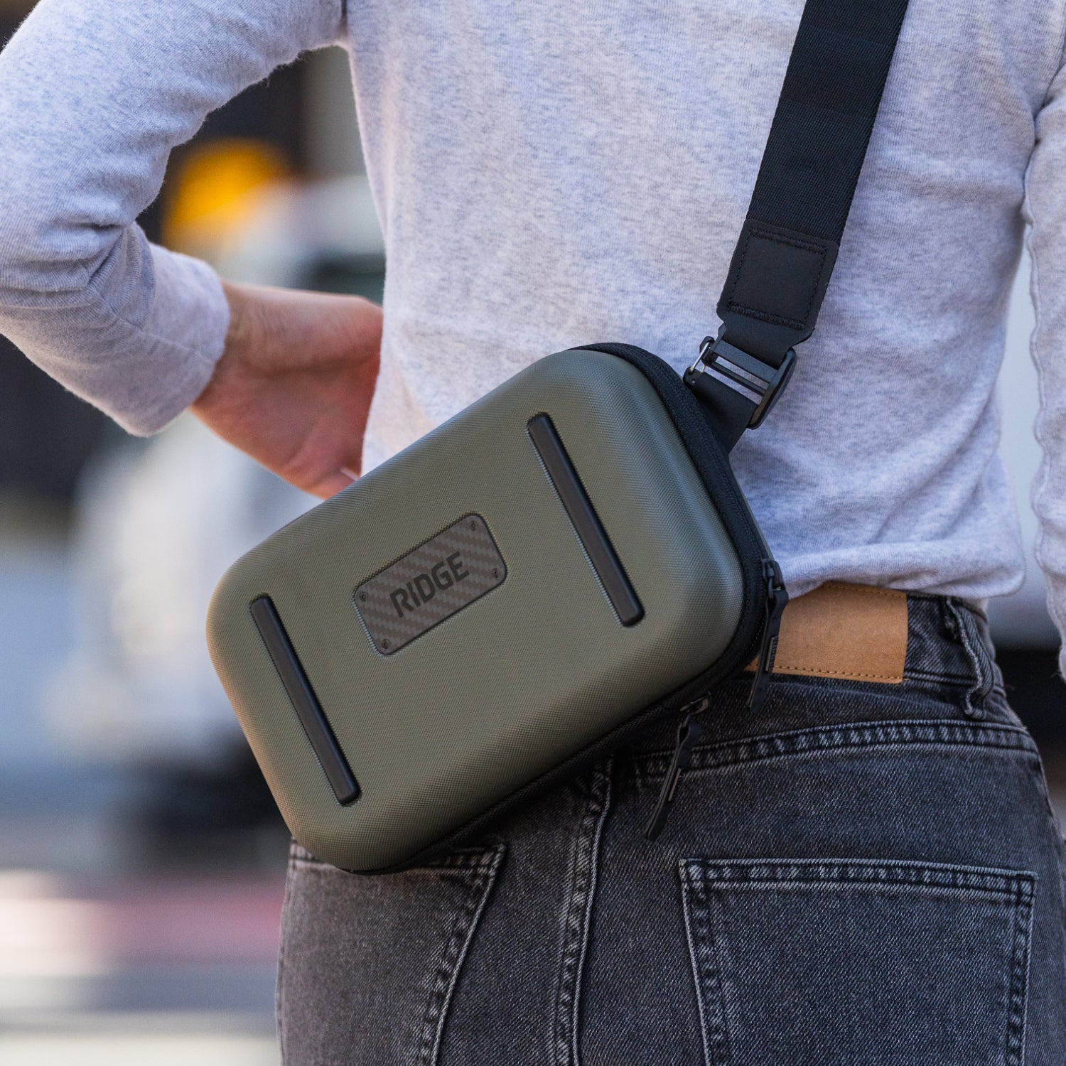 Hardshell Sling - Matte Olive - Image 8