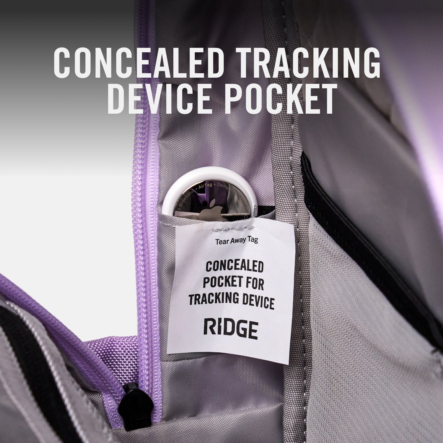Commuter Backpack 18L - Lavender - Image 9