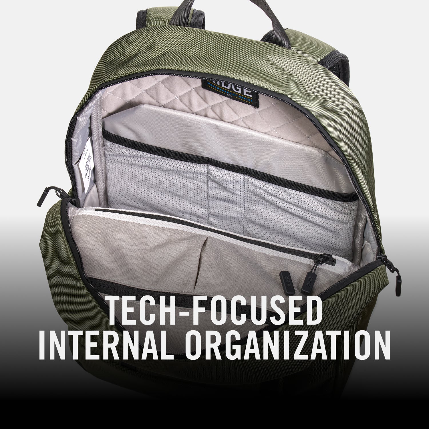 Commuter Backpack 18L - Matte Olive - Image 8