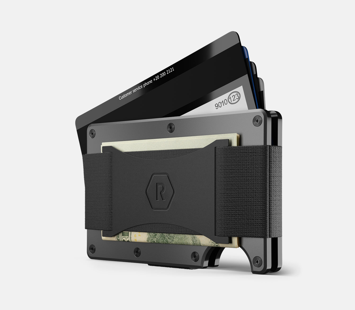Ridge Wallet - Matte Gunmetal Titanium - Image 4