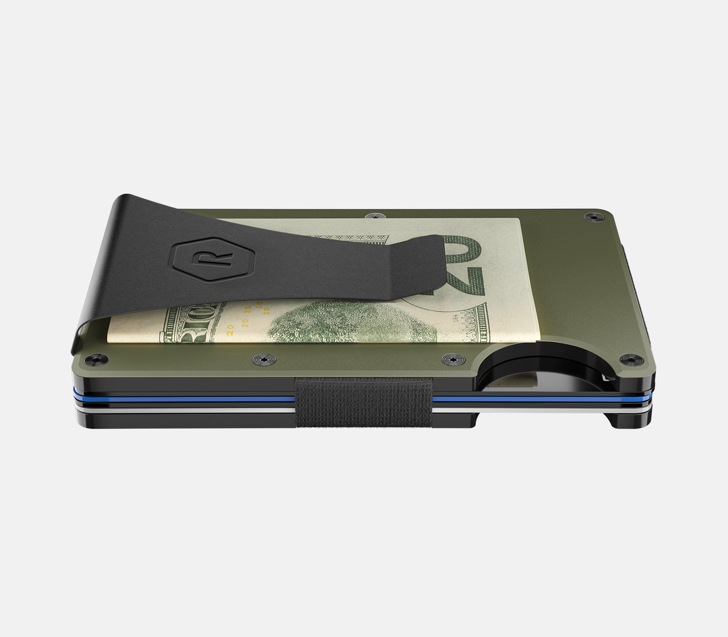 Ridge Wallet - Matte Olive Titanium - Image 11
