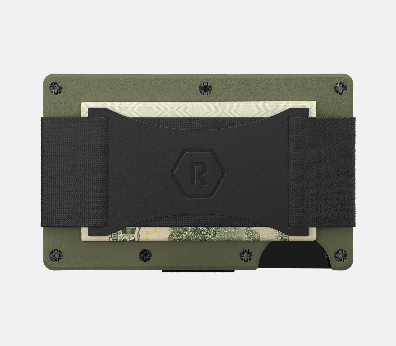 Ridge Wallet - Matte Olive Titanium - Image 2