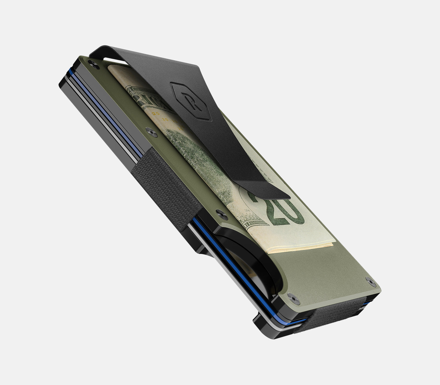 Ridge Wallet - Matte Olive Titanium - Image 17