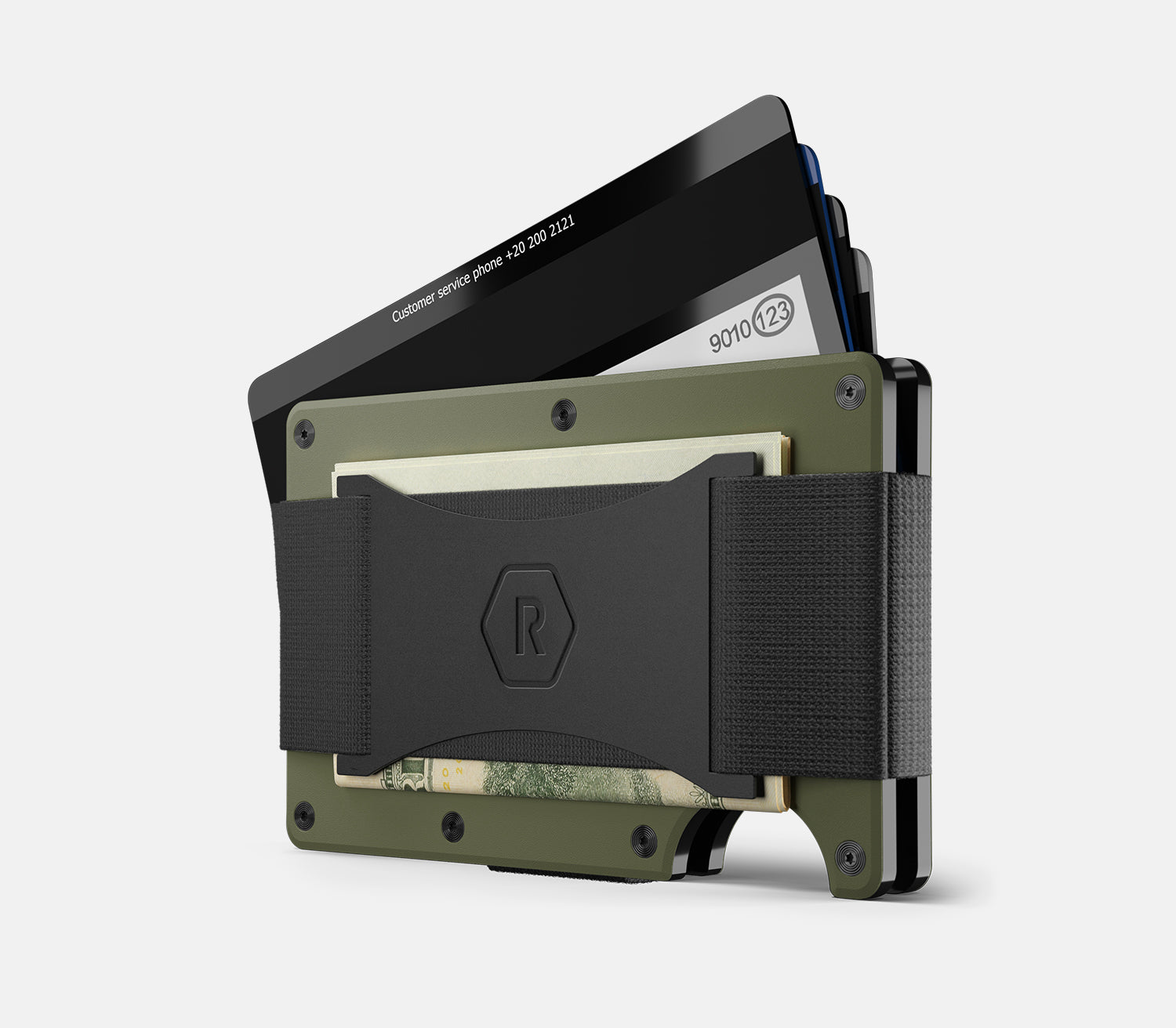 Ridge Wallet - Matte Olive Titanium - Image 4