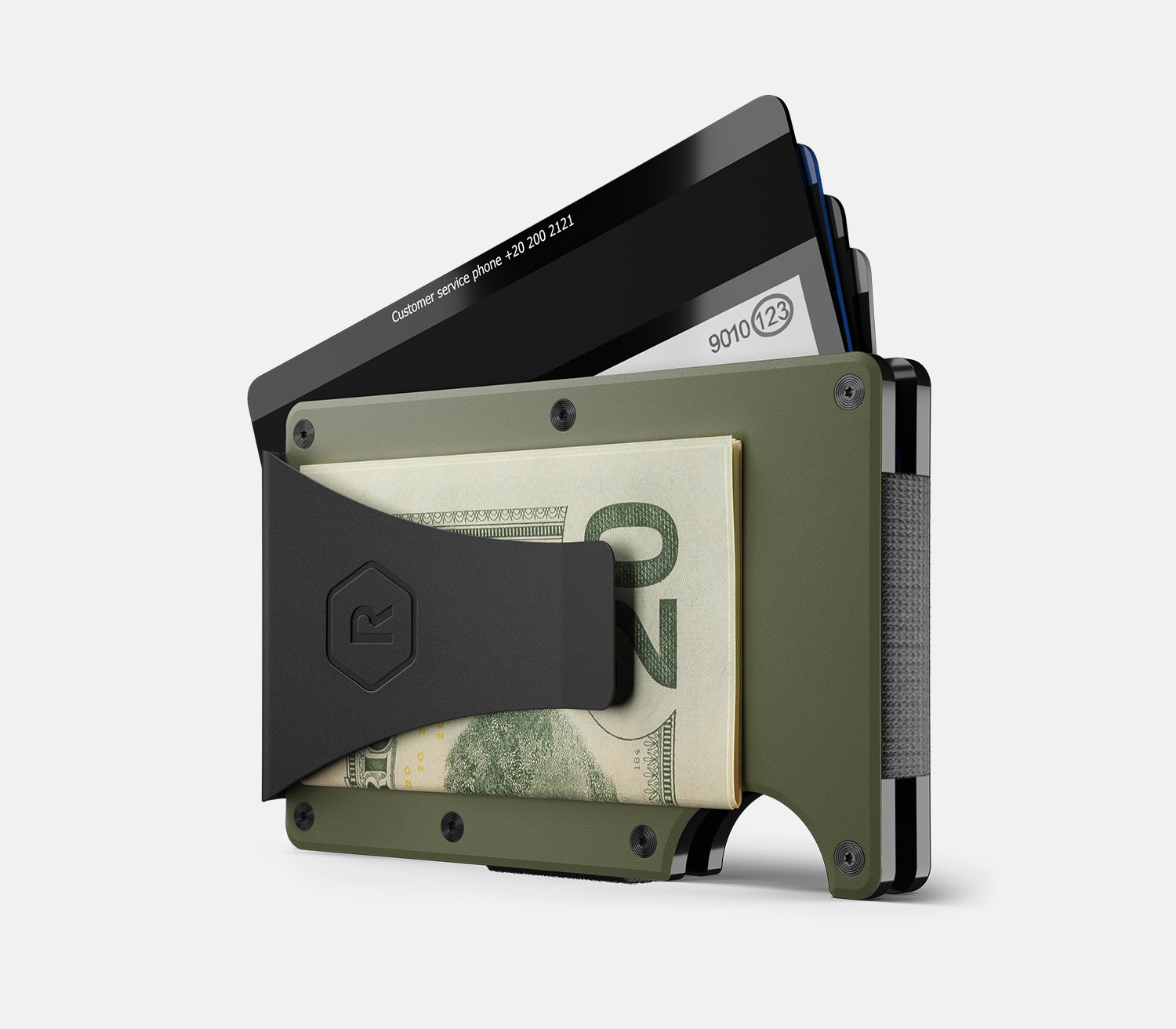 Ridge Wallet - Matte Olive Titanium - Image 10