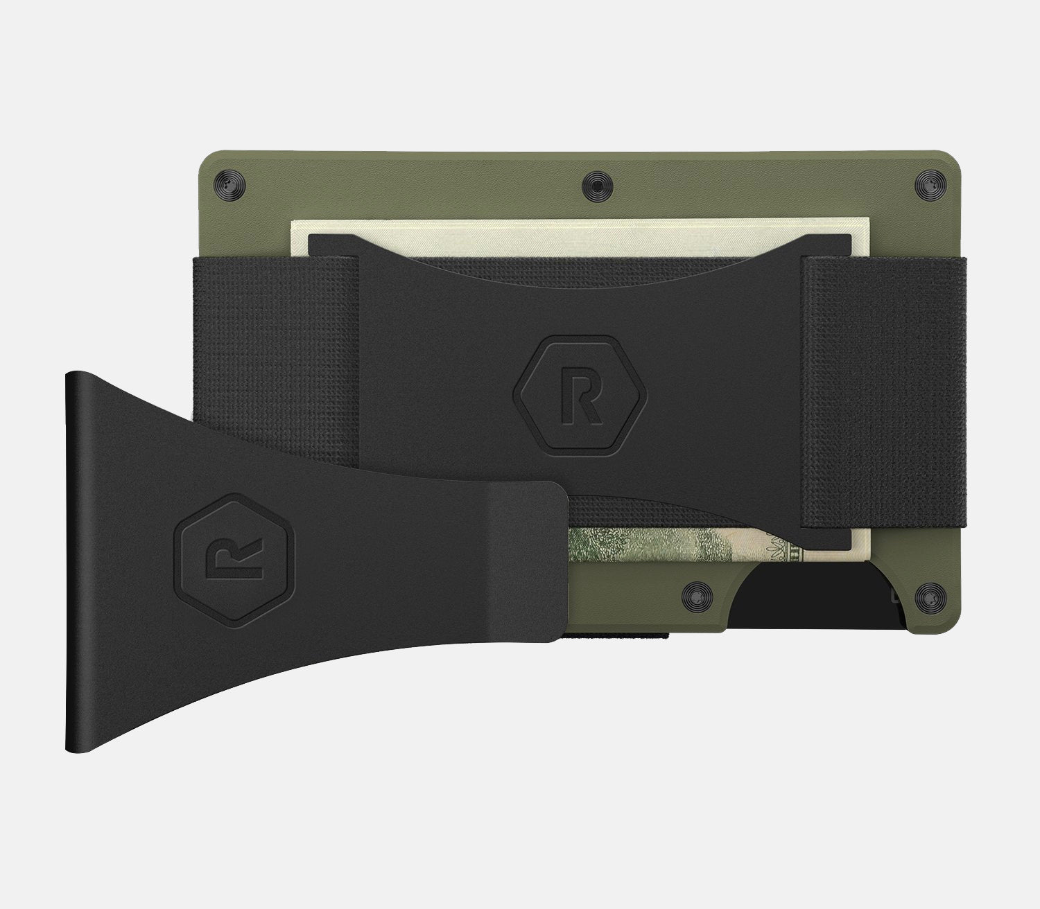 Ridge Wallet - Matte Olive Titanium - Image 14