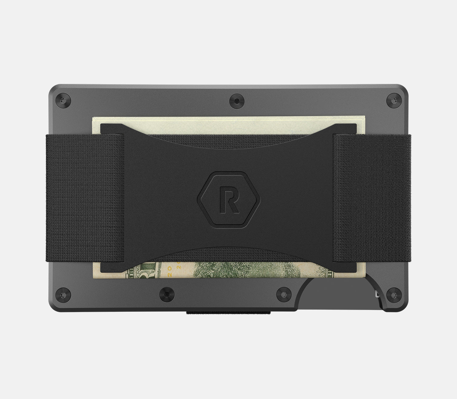 Ridge Wallet - Matte Gunmetal Titanium - Image 2