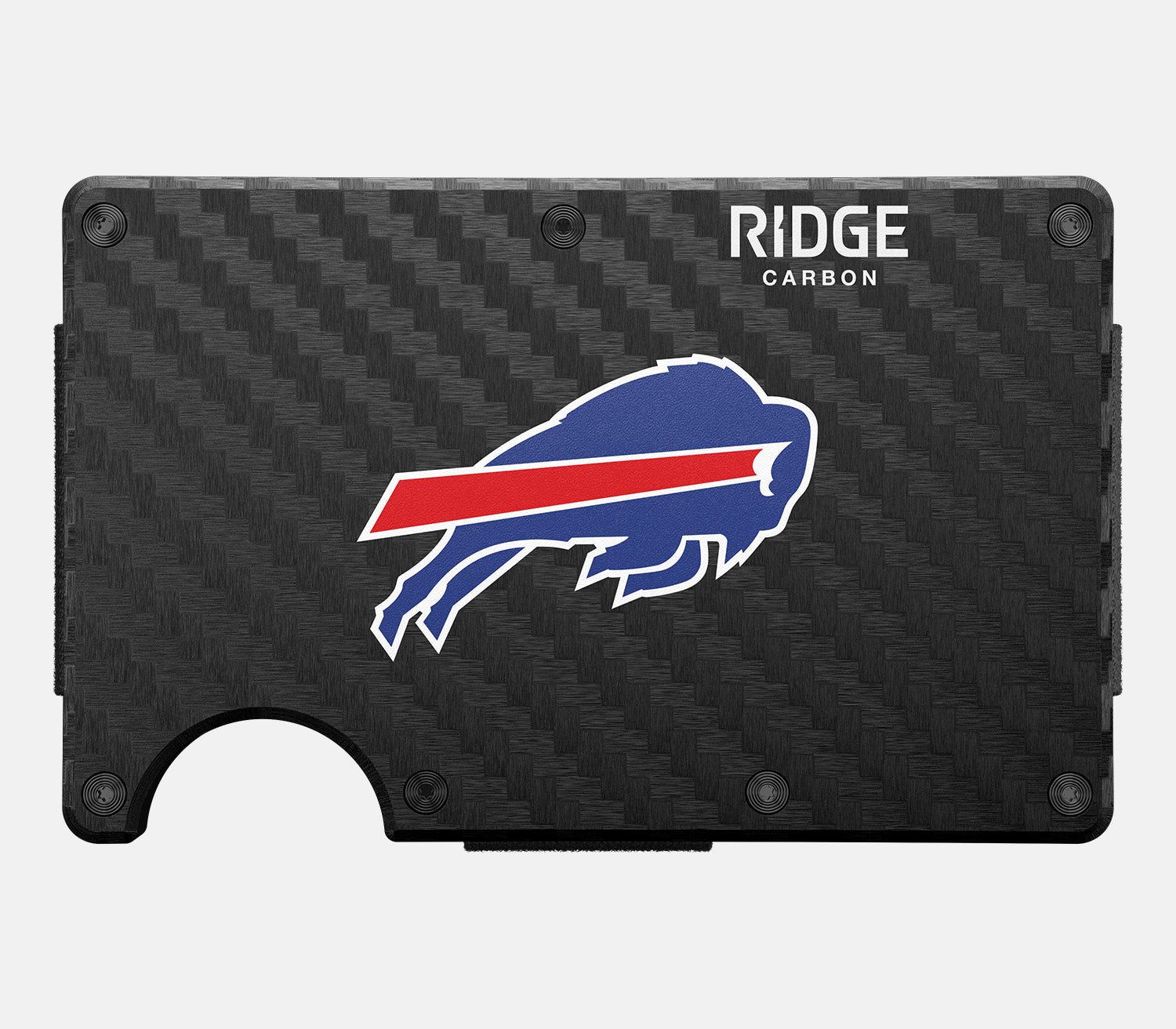 Ridge Wallet - Buffalo Bills - Carbon Fiber 3k - Image 2
