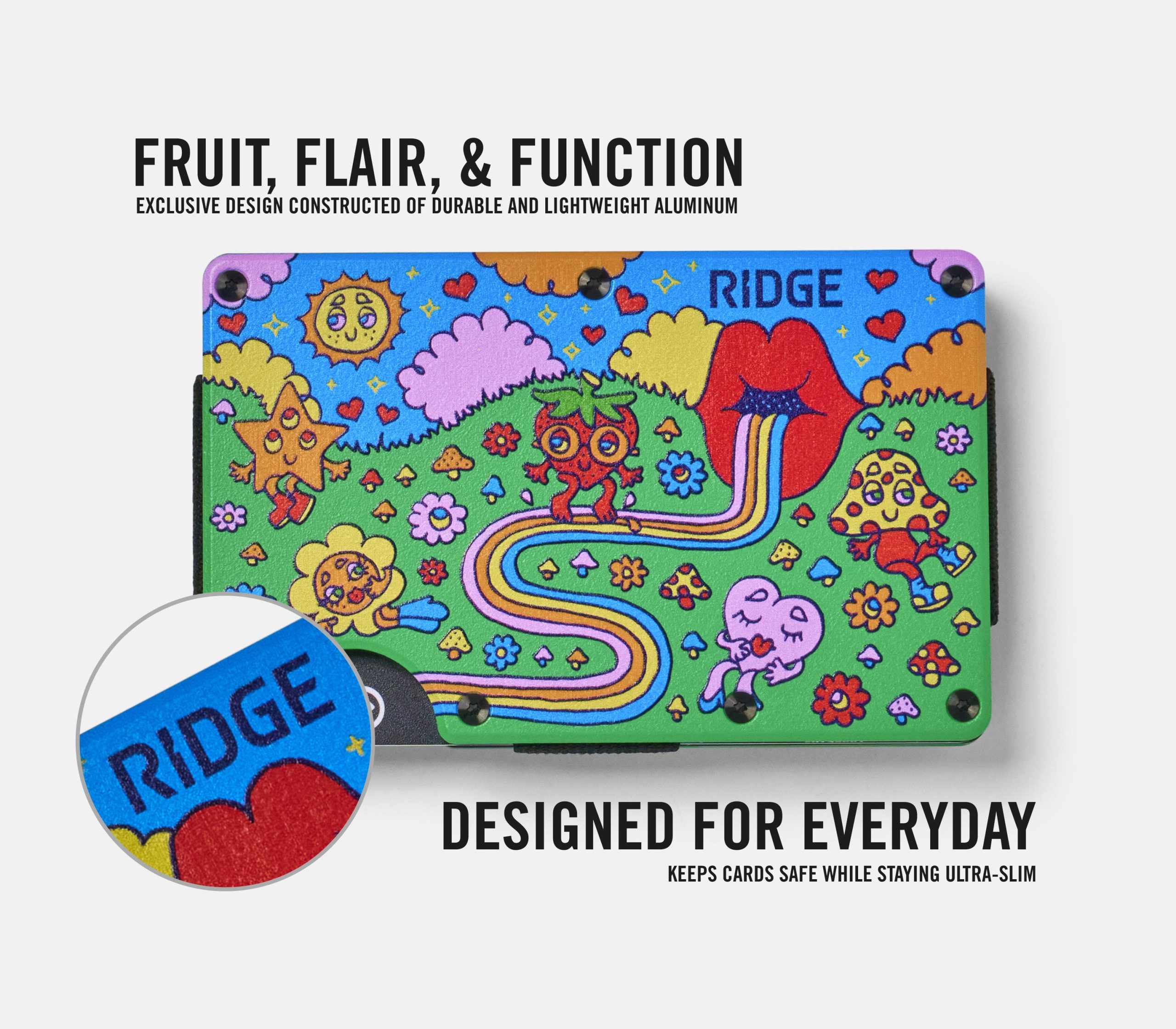 Ridge Wallet - Claire Morales - Happy Daze - Image 4
