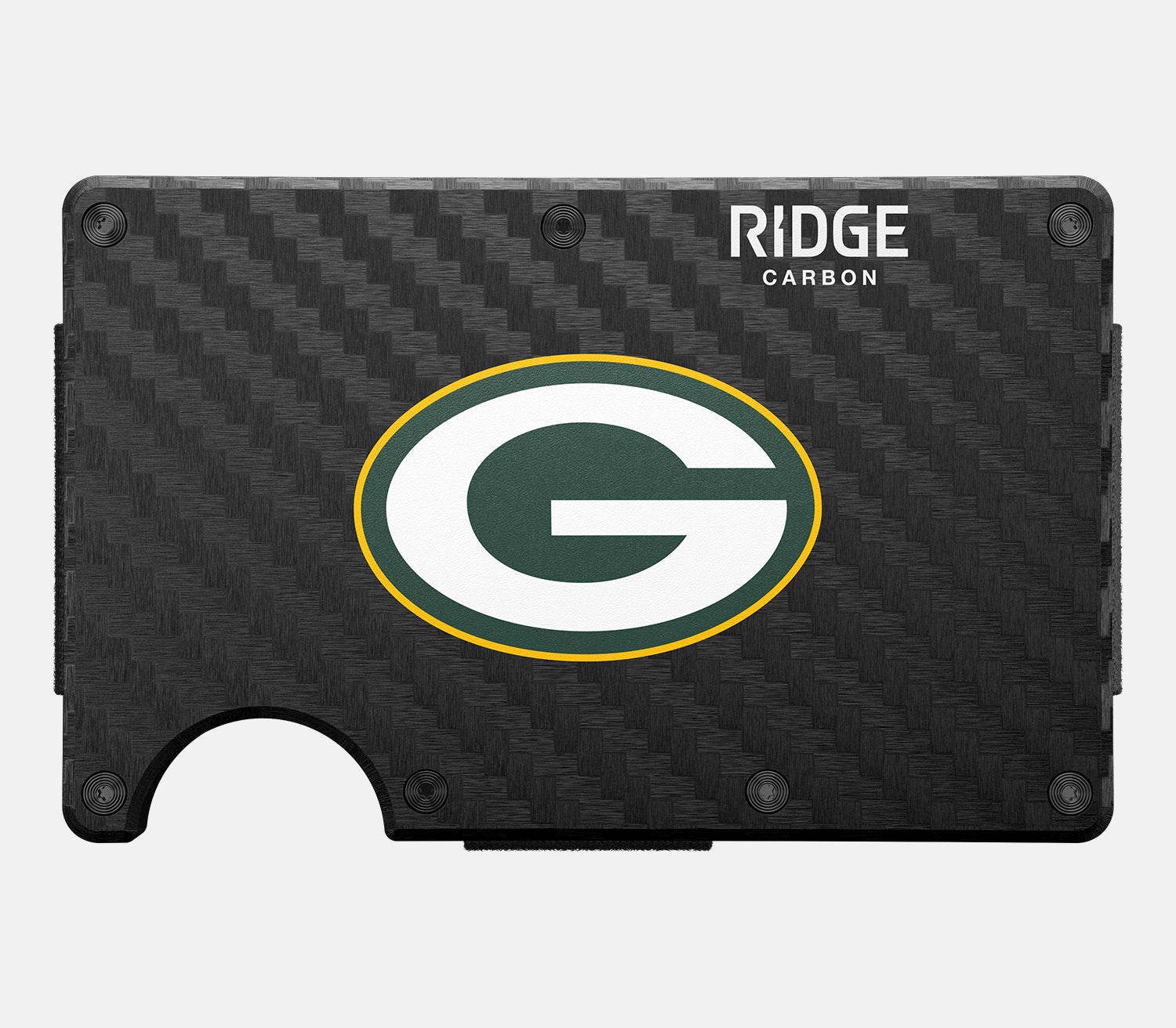 Ridge Wallet - Green Bay Packers - Carbon Fiber 3k - Image 2